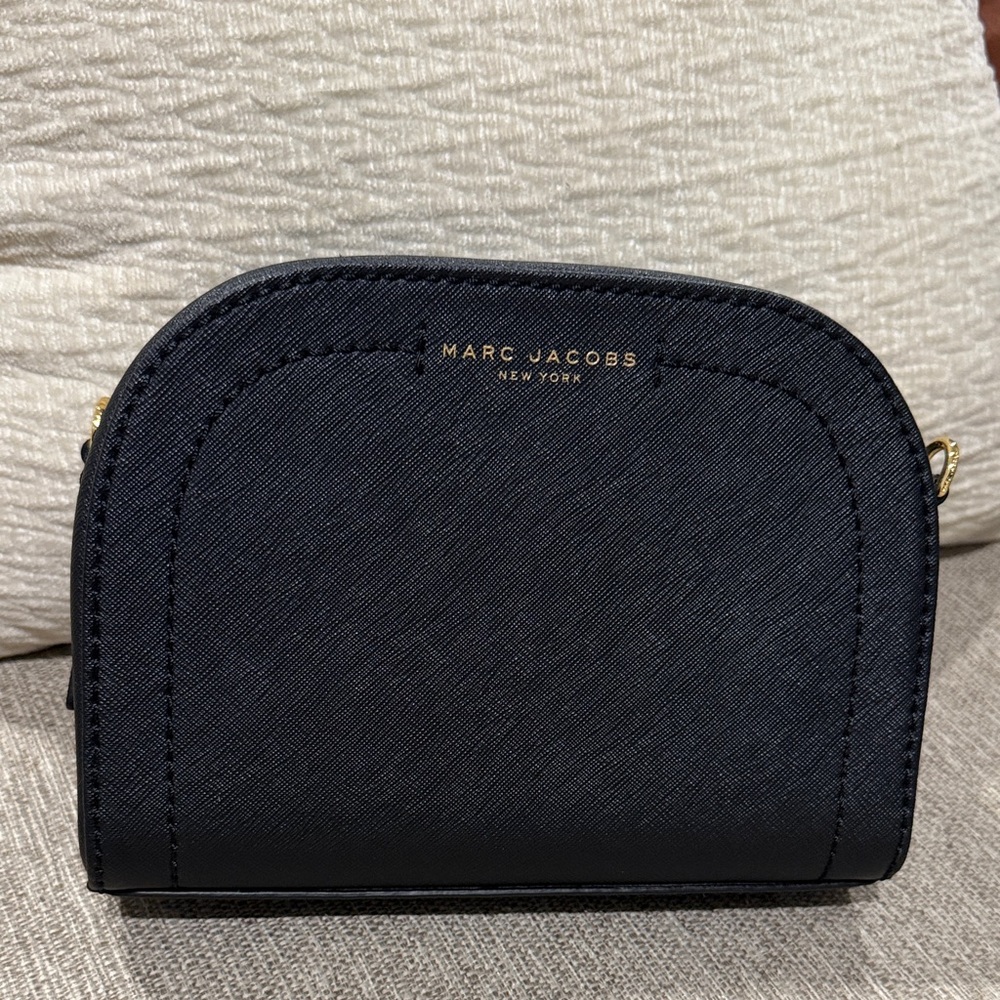 Marc Jacobs playback Saffiano leather crossbody purse
